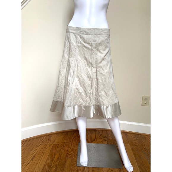 H&M Ivory wrinkle effect lady skirt suit, NWT - Picture 8 of 12